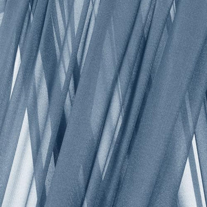 Sheer Gauze Wedding Arch Draping Fabric 29" x 20 FT 2 Panel Dusty Blue - color: Dusty Blue, size: 29"w x 240"l (Pack of 2)