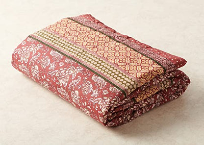 Maison d' Hermine Throw Blanket for Couch Lightweight Soft (50''X60'') - color: 005 - Surya - Barn Red, size: 50"x60"