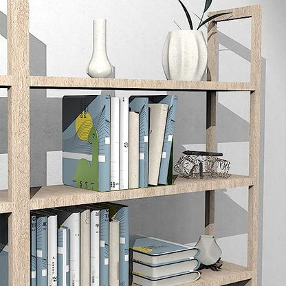 Book Ends,Heavy Duty Metal Bookends Universal Economy Bookends (2)