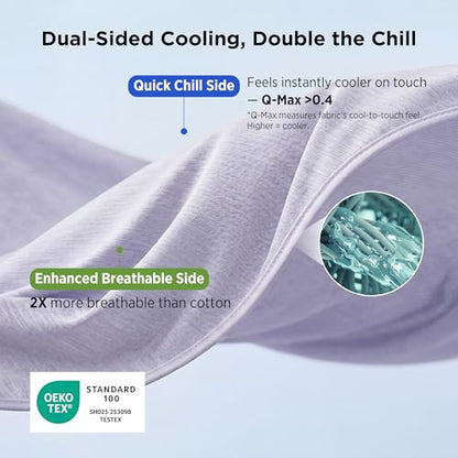Bedsure Silky Soft Cooling Blanket Full Size, 80"x90", Lavender - color: 04- Lavender, size: Full (80" X 90")