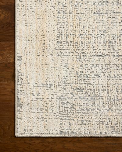 Loloi Amber Lewis Bexley Natural/Slate 2'-7" x 10'-0" Runner Rug - color: Natural / Slate, size: 2'7" x 10' (Rectangular)