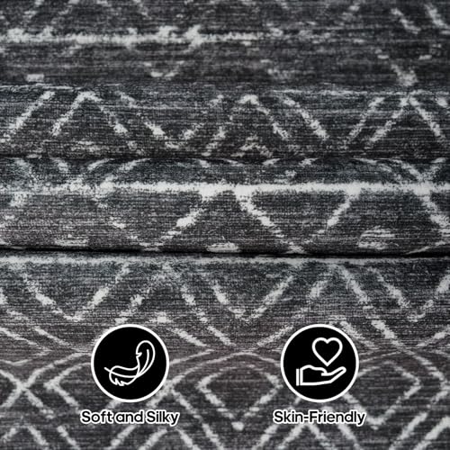 2x6 Washable Hallway Rug Runners: Moroccan Non Slip Kitchen Runner Black - color: Black, size: 2' x 6' (Rectangular)