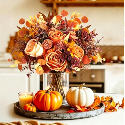 JYPS Clear Plastic Flower Vase Centerpiece - size: 1 Piece - 6.2'' W*5.9'' H