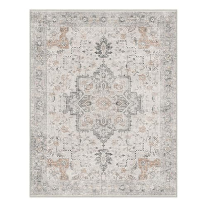 BESBLEE 2x8 Washable Runner Rug Non Slip for Hallway, Light Taupe Brown - color: Light Taupe Brown, size: 2' x 8' (Runner)