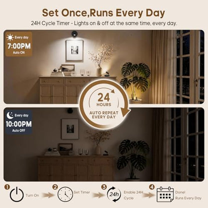 Spotlights Indoor with Remote, 5500Mah Rechargeable Picture Lights on Wall - color: Black-5500mAh