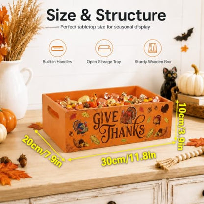 Large Halloween Candy Bowl Trick or Treat Holder Double Sided