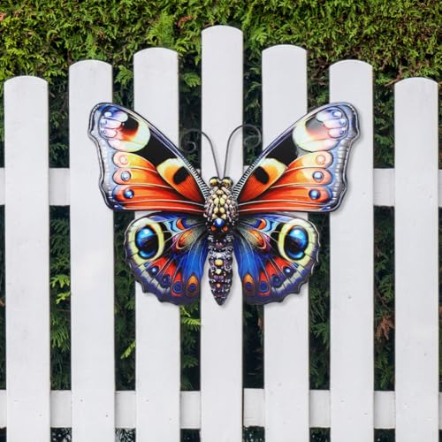 VEWOGARDEN Butterfly Wall Decor Large Outdoor Metal Wall Art - style: Butterfly