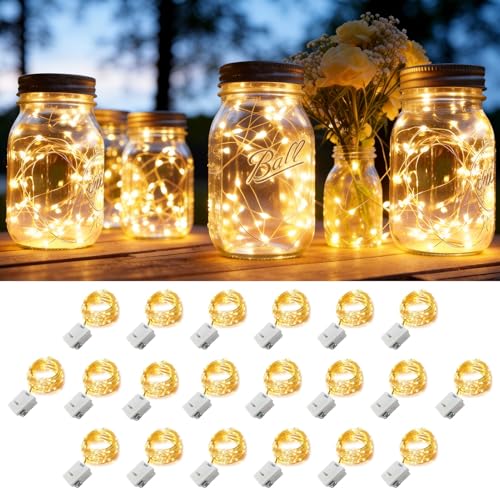 20PACK Fairy Lights Battery Operated,Mini Fairy Craft Lights