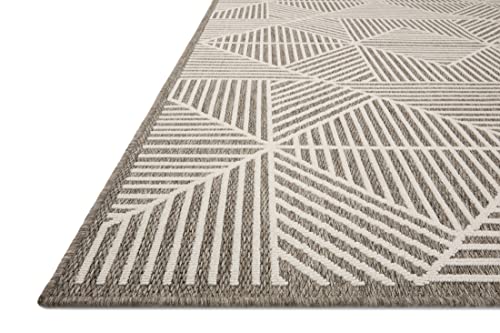 Loloi Rainier Natural/Ivory 5'-3" x 7'-7" Area Rug - color: Natural / Cream, size: 5'3" x 7'7" (Rectangular)