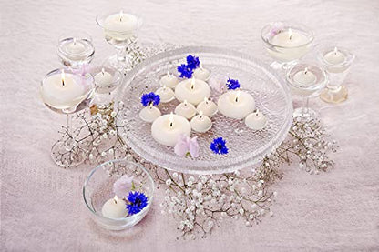 BOLSIUS Ivory Floating Candles 3 inch - 12 Pack Water Candles - Premium European Quality - 8 Hour Clean Burning - No Palm Oil - 0% Animal Fat - Cotton Wick - Centerpiece Decor, Romantic Wedding Events - size: 3 Inch, style: 1 Pack
