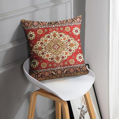Britimes Throw Pillow Covers Set of 2, 18 x 18 Inch, Aztec Kilim - color: Ethnic Tribal 30, size: 18" x 18" (Pack of 2)