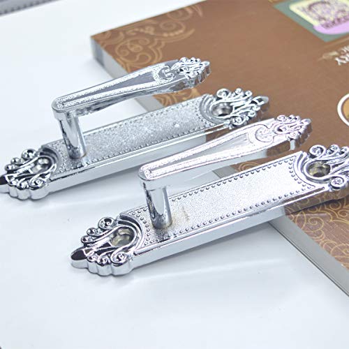 Ailejia 1 Pair Zinc Alloy Curtain Holdbacks Tassel Curtain Tieback Hooks Multi Use Wall Hook (Silver White) - color: Silver White
