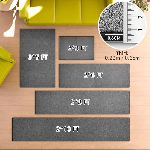AREDO Runner Rug with Non Slip Rubber Backing 2*6 ft, Washable Soft Floor Carpet for Kitchen, Hallway, Entryway Indoor, Bedroom, Laundry, Low Pile Area Rugs, Solid color with Pointillism style, BLACK - color: Black, size: 6' x 2' (Runner)