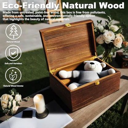 Wooden Keepsake Box Large Tree of Life - Decorative Memory Boxes