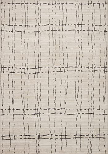 Loloi Darby Sand/Dk. Grey 2'-7" x 10'-0" Runner Rug - color: Sand / Dk. Grey, size: 2'7" x 10' (Rectangular)