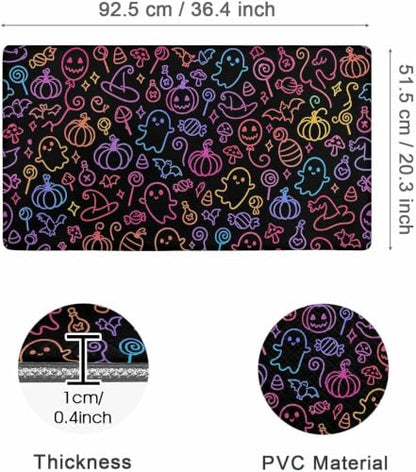 Laser Ghost Kitchen Comfort Mat 36x20in Anti-Fatigue Kitchen Mats - color: Laser Ghost