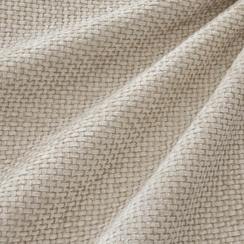 MIULEE Soft Decorative Chenille Pillow Covers Cream 18x18 Pack of 4 - color: Cream, size: 18" x 18" (Pack of 4)