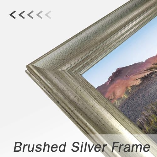 Lake Landscape Canvas Wall Art: Framed Nature Bridge Water Picture Mountain Sunset Prints for Living Room - color: Lake Bridge, size: 36"L x 24"W
