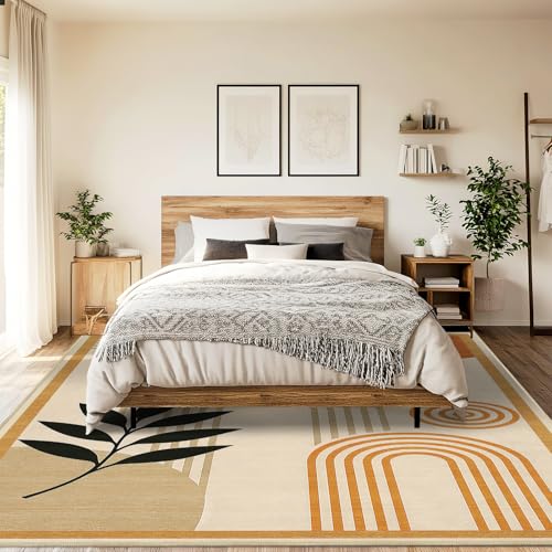 9x12 Area Rug for Living Room Boho Rug Mid Century Modern Boho Area Rugs - color: Boho, size: 9' x 12' (Rectangular)