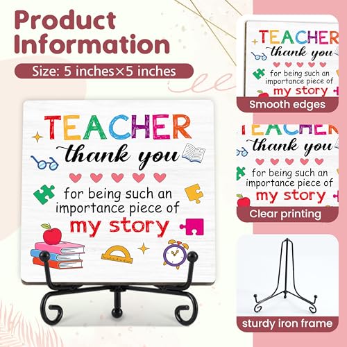 Back To School Gifts for Students, Teacher Appreciation Gifts for Women - color: Teacher Puzzle Quote
