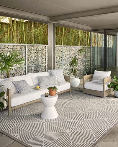 Loloi Rainier Natural/Ivory 5'-3" x 7'-7" Area Rug - color: Natural / Cream, size: 5'3" x 7'7" (Rectangular)