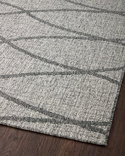 Loloi Rainier Dove/Grey 5'-3" x 7'-7" Area Rug - color: Dove / Grey, size: 5'3" x 7'7" (Rectangular)