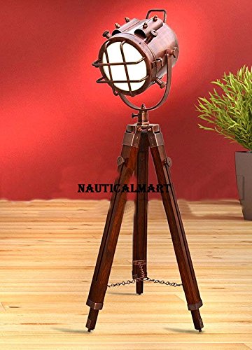 NauticalMart Classical Designer Tripod Floor LAMP Home Decor