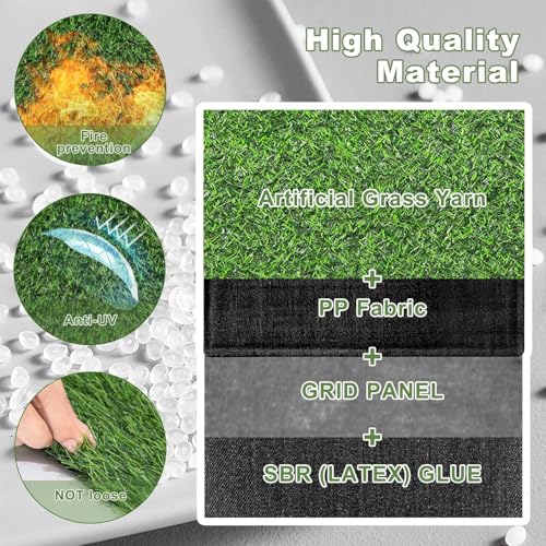 13x48 in Synthetic Artificial Grass Table Runner, Faux Turf Table Decor - size: M:13 x 48 Inches