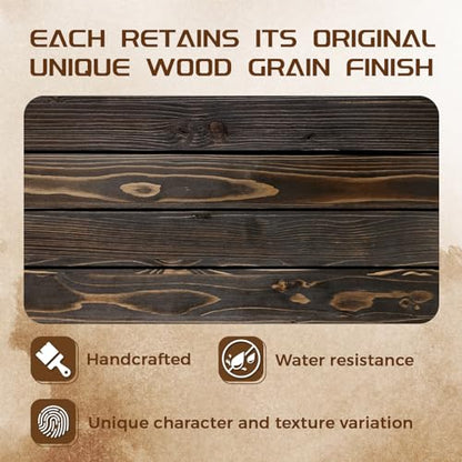 72x7x3in Solid Pine Wood Fireplace Mantel, Weathered Black - color: Weathered Black, size: 72x3x7-solid