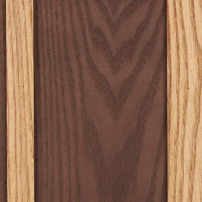 Deco 79 Wooden Geometric Home Wall Decor Carved Two-Toned Striped Wall Sculpture, Set of 2 Wall ArtW, 24" H, Brown - size: 15.8"L x 1.8"W