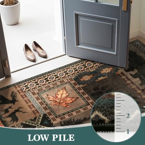 LIANLAM 6x9 Washable Area Rugs for Living Room and Bedroom(6x9,Bear) - color: Bear, size: 6' x 9' (Rectangular)