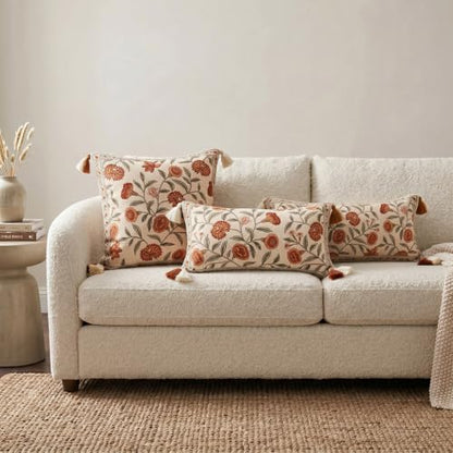 ISAENNE Designer French Rectangle Throw Pillow Cover,28"x12" - color: Albano a, size: 28" x 12" (Pack of 1)