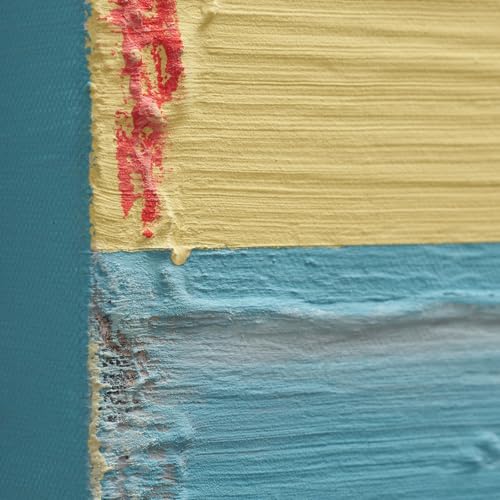 Modern Abstract Canvas Wall Art for Living Room, 3D Textured Oil Painting - color: Yellow, size: 24"L x 36"W