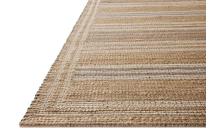 Loloi Chris Loves Julia Judy Natural/Dove 2'-3" x 3'-9" Accent Rug - color: Natural / Dove, size: 2'3" x 3'9" (Rectangular)