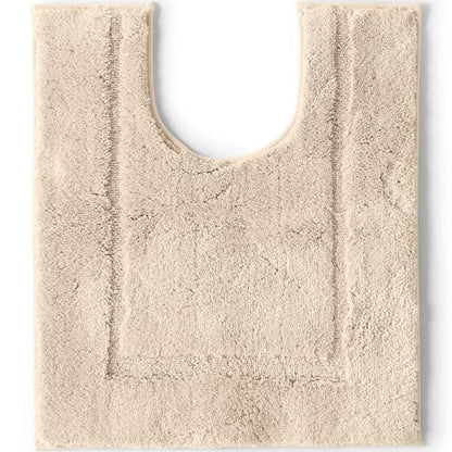Lands' End Non Skid Bath Rug Dark Sand Rug- Contour - color: Dark Sand, size: 1'11" x 1'8"