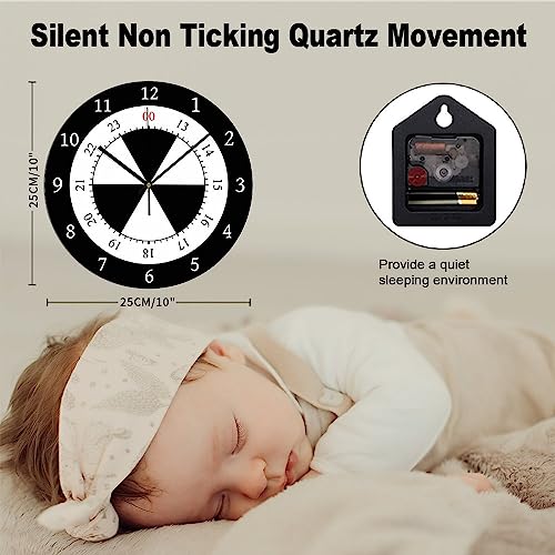 Military Wall Clock TIME 12 Hour Format Wooden Round Clock Wall Decor 10 Inch Decorative Wall Clock Silent Round Wood Wall Clock Hanging Clocks for Bedroom Decor Living Room - color: A-7, size: 10x10in