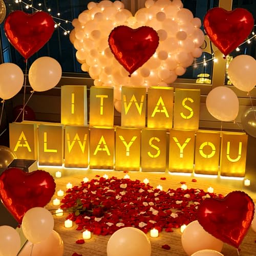 It was Always You Decorations, Luminary Paper Bags - color: It Was Always You