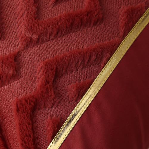 Luxury Patchwork Tufted Throw Pillow Cover 20x20 Inch Set of 2 - color: Claret, size: 20" x 20" (Pack of 2)