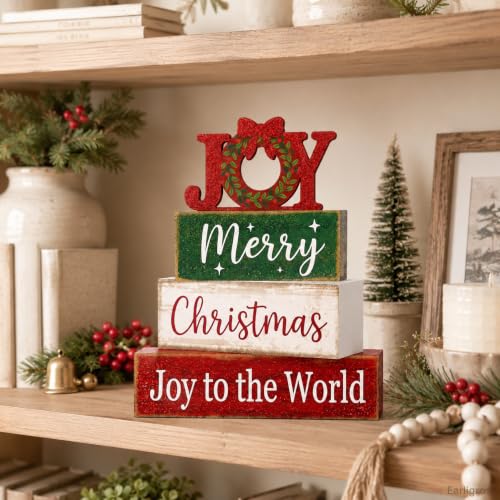 Christmas Decorations Indoor, Christmas JOY Weath Home Decor - style: JOY