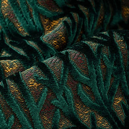 Yangest Green Throw Pillow Cover Velvet Cushion Cover Branches Rectangular Pillowcase for Sofa Couch Bedroom Living Room, 12x20 Inch - color: Green, size: 20" x 12" (Pack of 1)