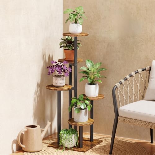 5 Tier Plant Stand Indoor, Corner Plant Rack for Multiple Plants
