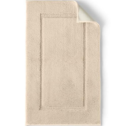 Lands' End Non Skid Bath Rug Dark Sand 16" x 23" - color: Dark Sand, size: 16" x 23" (Rectangular)