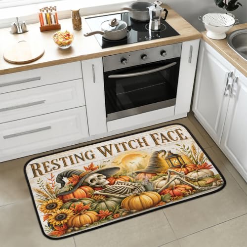 Autumn Kitchen Rug Non-Slip Indoor Carpet Absorbent Welcome Mat - color: B:b-14