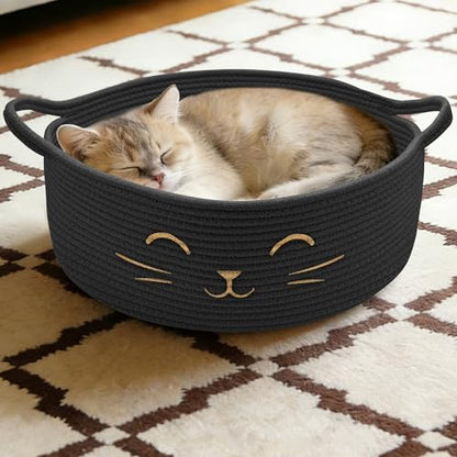 Large Cat Toy Basket, Gift Baskets Empty for Baby Shower,13" x 6" - size: 13"D x 6"H