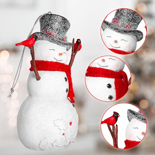 Snowman Ornaments 2026 Christmas Tree Hanging Decorations 5.1'' Figurine Home Décor - color: Snownman