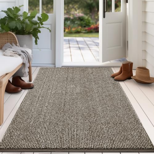 Entryway Rug 34" x 60", Runner for Kitchen, Door (Roll Packing) - color: Beige, size: 34" X 60" (rectangular)