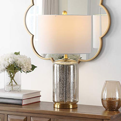 SAFAVIEH Novah Table Lamp, 26" Silver TBL4283A - color: Silver