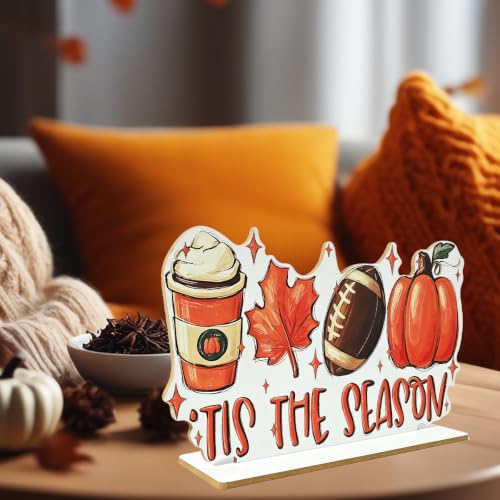 Fall Decorations for Home Tis' the Season Pumpkin Sign