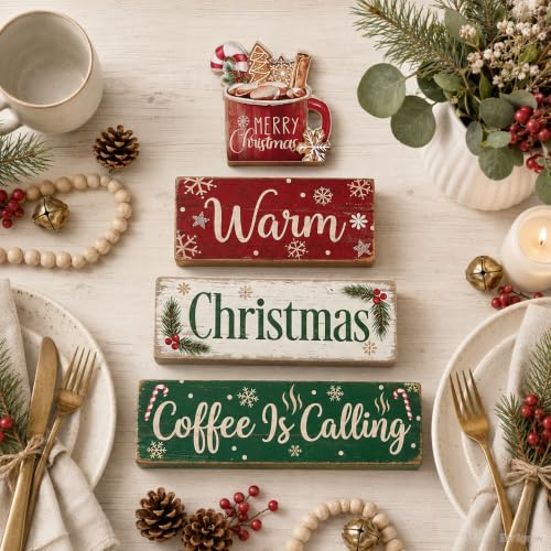 Christmas Decorations Indoor, Christmas Hot Cocoa Home Decor - style: Hot Cocoa