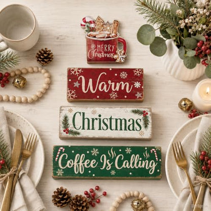 Christmas Decorations Indoor, Christmas Hot Cocoa Home Decor - style: Hot Cocoa